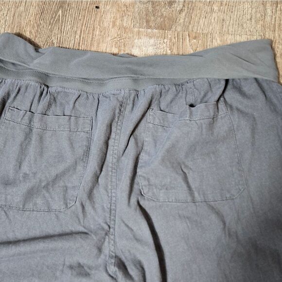 Old Navy Gray Y2K Wide-Leg Foldover Lounge Pants - Picture 4 of 6